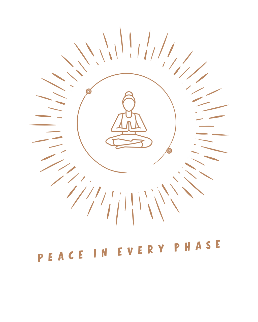 Wear Amura - Peace In Every Phase-Crop-Top Women's-T-Shirt