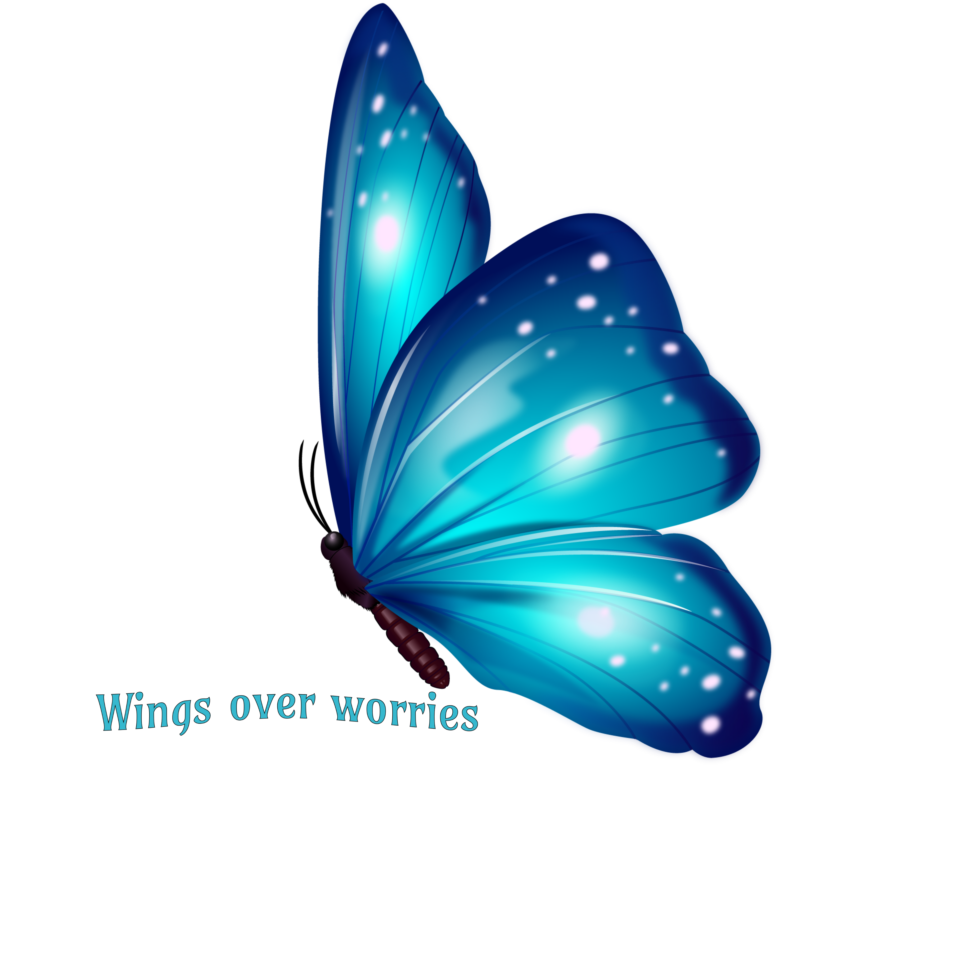 Wear Amura – Butterfly Graphic Women’s T-Shirt